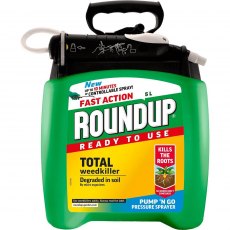 Roundup Total Weed Killer Ready To Use Pump N' Go 5L