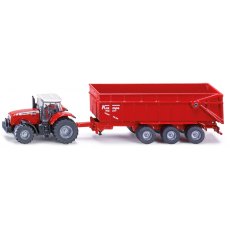 Massey Ferguson Tractor With Trailer Toy