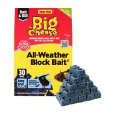 Big Cheese All Weather Block Bait 10g 30 Pack