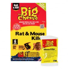 Big Cheese Rat & Mouse Bait 25g 6 Pack