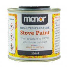 Manor High Temperature Stove Paint 100ml