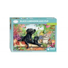 1000 Piece Jigsaw Black Labrador