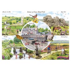 1000 Piece Jigsaw Dartmoor & Exmoor