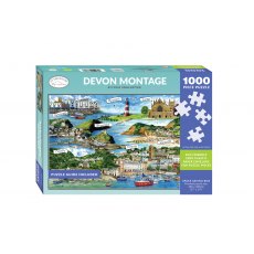 1000 Piece Jigsaw Devon Montage