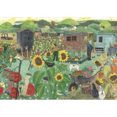 1000 Piece Jigsaw Up The Allotment