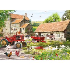 500 Piece Jigsaw On The Farm
