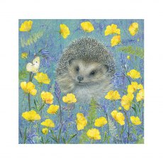 Enchanted Wildlife Card Hedgehog