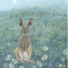 Enchanted Wildlife Card Hare