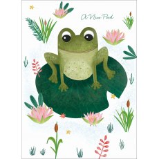 New Home Card Frog