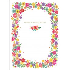 Thank You Card Floral