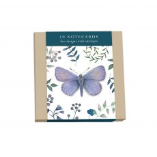 Notecards Butterflies 10 Pack