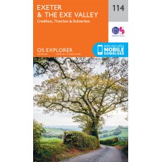 OS Explorer 114 Exeter & The Exe Valley