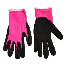 *GARDEN GLOVE PINK M/L B&B