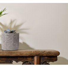 Facade Grey Pot 16cm