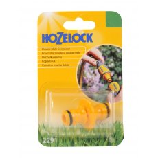 Hozelock Auto Male Double Connector 2291