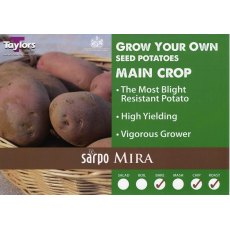 Taylor's Bulbs Seed Potatoes Sarpo Mira 2kg Taylor's Bulbs Seed Potatoes Sarpo Mira 2kg
