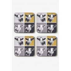 Moo Coasters 4 Pack