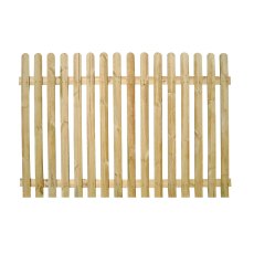 Rounded Top Picket Pale Fencing 1.8m x 90cm