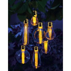 String Of 7 Solar Bulbs
