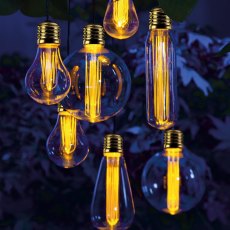 String Of 7 Solar Bulbs