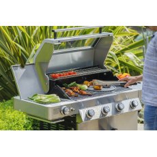Grillstream Gourmet 4 Burner Hybrid BBQ With Steak Shelf
