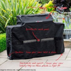 Deluxe BBQ Cover Grillstream Classic 3 Burner Black