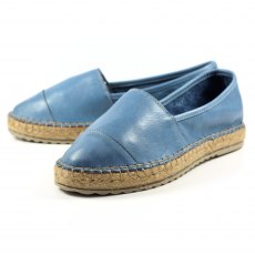 Corfu Espadrille Shoe Blue