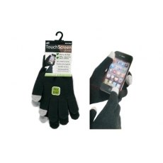Mens Touchscreen Black Gloves
