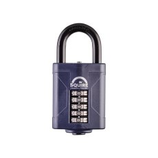 Push Button Combination Lock 60mm Blue