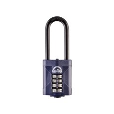 Long Shackle Combination Padlock 50mm Blue