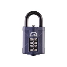 Push Button Combination Lock 38mm Blue