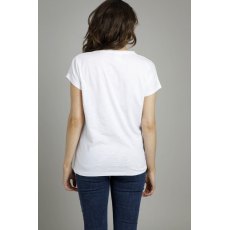 *TSHIRT LILIANA 16 WHITE SLUB