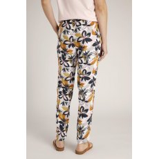 Weird Fish Tinto Eco Viscose Printed Trousers White