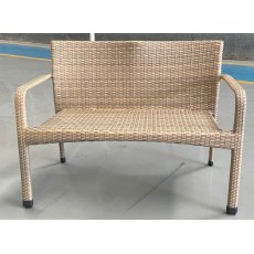 Aluminium 2 Seater Bench