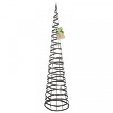 Faux Rattan Obelisk 1.5m Slate
