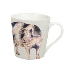 Country Life Pig Mug