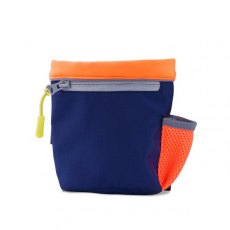 Train & Treat Bag Navy & Coral