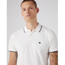 Wrangler Polo Shirt Worn White