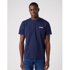 Wrangler Sign Off Tshirt Navy