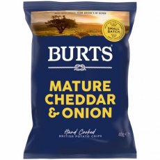 Burts Mature Cheddar Crisps 40g