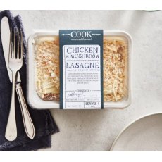 Cook Chicken & Mushroom Lasagne Frozen Meal