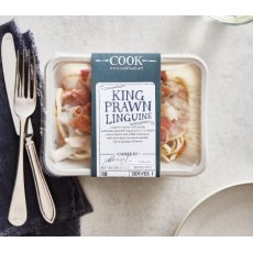 Cook King Prawn Linguine Frozen Meal