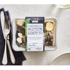 Cook Portobello Mushroom Risotto Frozen Meal