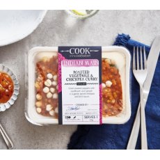 Cook Roasted Vegetable & Chickpea Curry Frozen Meal