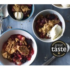 Cook Frozen Apple & Blackberry Crumble