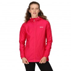 Regatta Waterproof Pack It Jacket Pink Potion