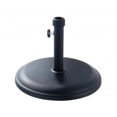 Round Parasol Base 16kg Black