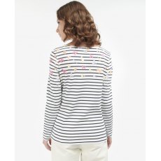 Barbour Bradley Top White Print