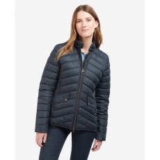 Barbour Cavalry Stretch Quilted Jacket Navy