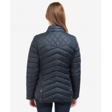 Barbour Cavalry Stretch Quilted Jacket Navy